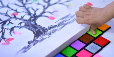 Finger Painting Worksheets