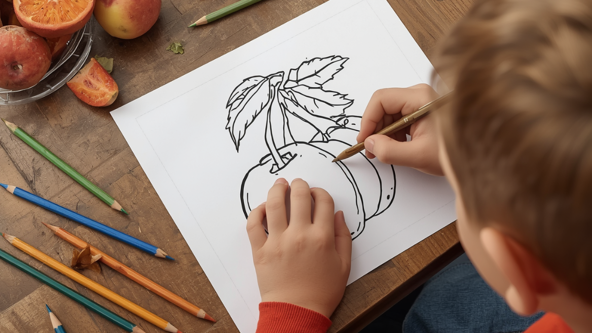 Fruits Coloring Pages